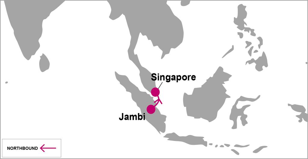 EAST ASIA DJB: Jambi Service Last update : 29-May-2019 N/B SIN DJB 1 Jambi WED/WED Djambi