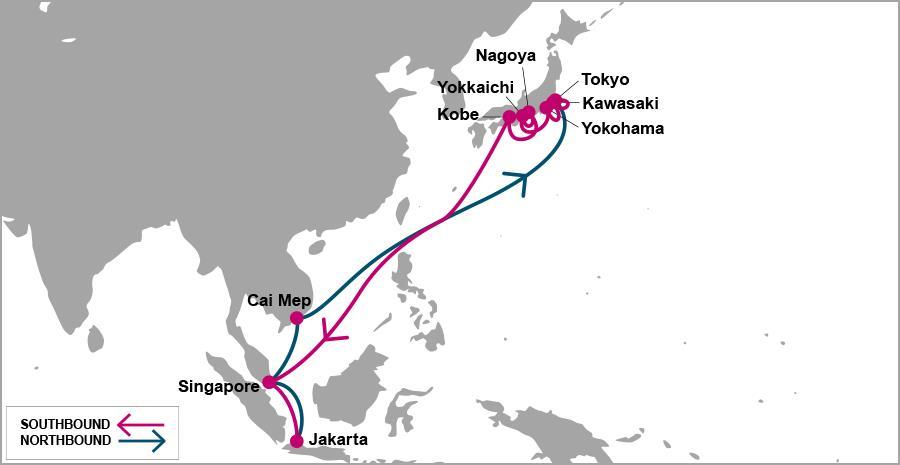 EAST ASIA JID: Japan Indonesia Tokyo SAT/SUN Ohi No.