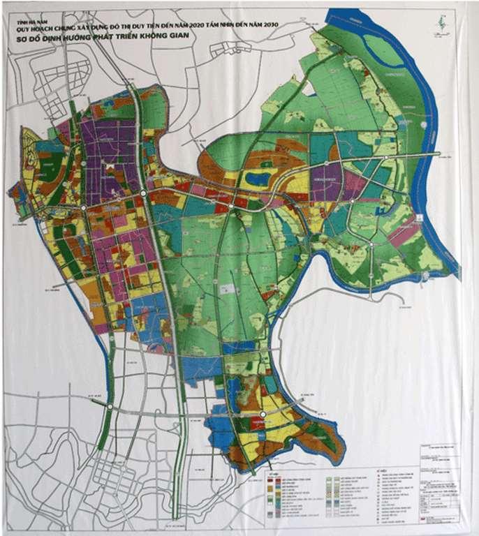 Quy hoạch chung xây dựng đô thị Duy Tiên đến năm 2020,