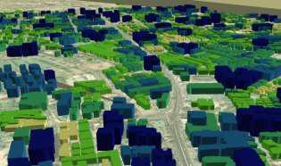 73 phố 3D. Hình 2.24 mô tả quy trình xây dựng mô hình thành phố ảo 3D bằng ảnh viễn thám độ phân giải cao.