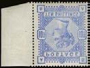 1012 C 2s6d lilac, 5s crimson and 10s pale ultramarine, large part o.g. Fair to fine. SG 178, 181, 183a, 4,075 500 550 1013 1014 1015 1016 1013 C 2s.6d. lilac lettered IC, full o.