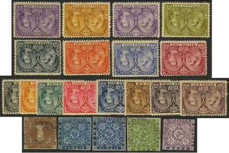 271 271 E 1851 1897 selection of better on a Hagner sheet including Nova Scotia 1851 60 1d used, 3d (2 mint), 6d used, 1s.