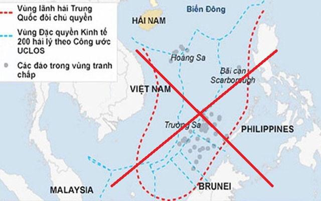 đây gọi là Philippines và Trung Quốc ) đối với các tranh chấp ở Biển Đông.