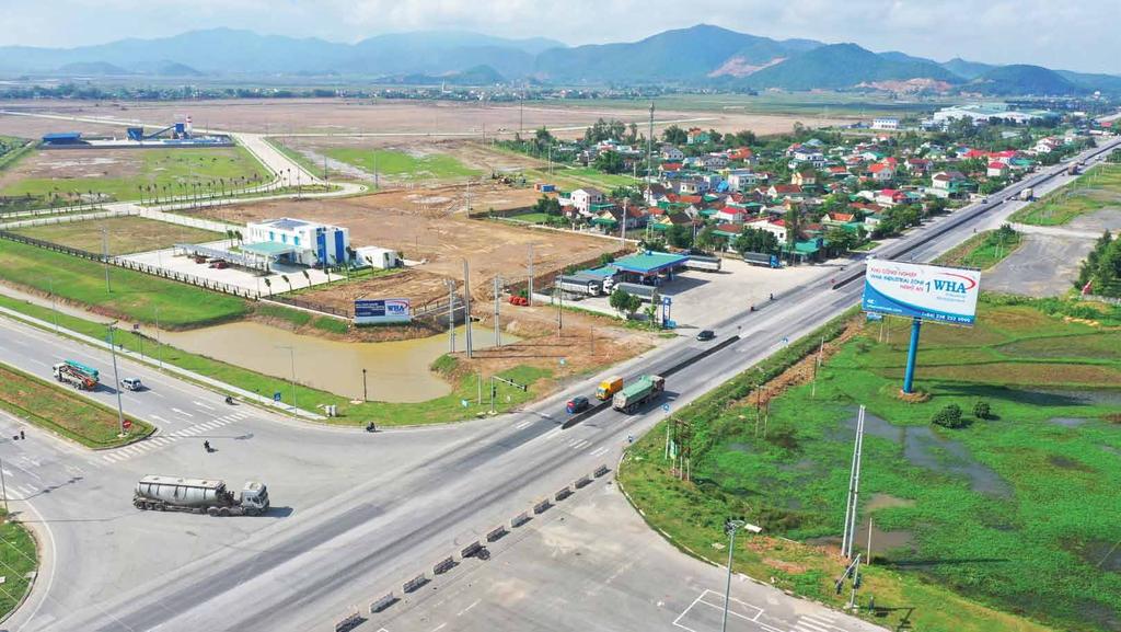 Khu công nghiệp WHA Industrial Zone 1 Nghệ An Việt Nam Trung