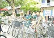 ÊØ¾ÃÃ³ºØÃÕ Loaning Bicycle to school: The YWCA of Bangkok and Rotary Club of Charoen