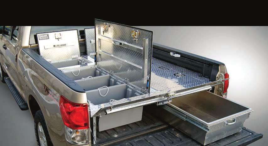 ORGANIZE, PROTECT, HAUL NEW thinking in truck bed storage and organization You bought a truck to take more of your stuff with you, not to spend more time searching through the mess in your bed.