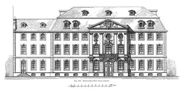 1626 kaufte die Stadt Frankfurt das Haus für 12.000 Thaler zurück und übergab es 1627 im Tausch gegen das Reichslehen Klapperfeld dem Landgrafen von Hessen-Darmstadt.