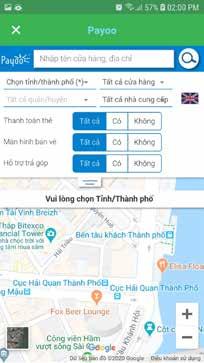dành cho thiết bị Android THANH TOÁN TIỀN MẶT TẠI CỬA HÀNG Để dễ dàng tìm kiếm địa điểm thanh toán, bạn chọn Tìm cửa hàng gần bạn để thanh toán: