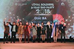 TIN TỨC Loyal Soldiers and Year End Party 2018: Sân khấu của sự tôn vinh và truyền cảm hứng Chuỗi chương trình có 1-0-2 tổng kết năm cũ và chào đón năm mới của nhà Cen Năm thứ 3 liên tiếp CenGroup tổ