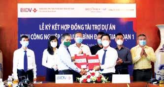 BIDV Bình Định cấp vốn 500 tỷ đồng thực hiện dự án KCN Becamex Bình Định Nguyễn Trịnh Thiên Mới đây, BIDV Bình Định đã ký kết Hợp đồng tín dụng để thực hiện dự án Khu công nghiệp Becamex Bình Định