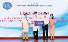 Hồ Chí Minh, BIDV đã thực hiện trao tặng khoản tài trợ nêu trên cho Thành phố.