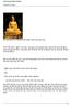 Cảm Ứng Về Phật A Di Đà