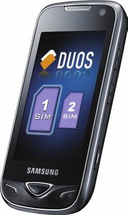 Samsung GT-B7722 ıfióë appleï ÚÔ Ê 3,2" & ÏÂÈÙÔ ÚÁ Dual Sim, Ì 3G & Ì 2,5G ÛÂ ÌÈ Û ÛÎÂ Kˆ ÈÎfi : 1564129 ıfióë: 3.2 ", æ ÁˆÁ : 5.