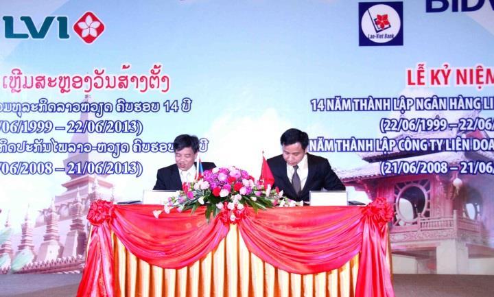 Công ty Liên doanh Bảo hiểm Lào Việt Tổng quan về LVI Kết quả hoạt động của các Liên doanh LVI được thành lập và chính thức đi vào hoạt động từ năm 2008 với 03 đối tác trong liên doanh là Tổng Công