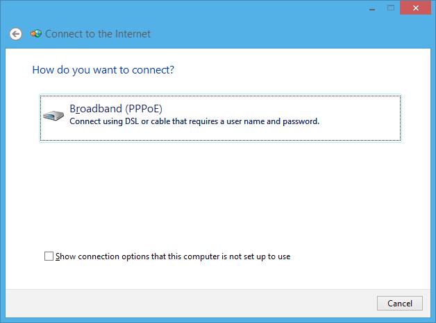 Cho n Connect to the Internet (Kê t nô i internet) và nhâ p Next (Kê tiê p). 9.