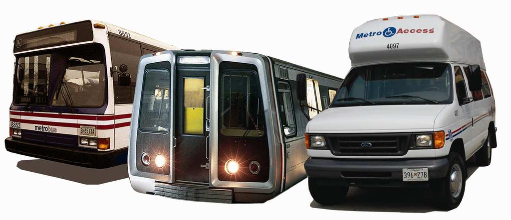 Thông Báo ðiều Trần Công Khai Washington Metropolitan Area Transit Authority (Metro) Kiến Nghị ðiều Chỉnh tiền vé xe Bus, Tàu ðiện Ngầm (Metrorail) và Dịch Vụ Vận Chuyển dành cho người khuyết tật và