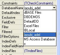 اﻟﻤﺮﻛﺒﺎت اﻟﻼزﻣﺔ ﻟﻌﻤﻠﯿﺔ اﻟﺮﺑﻂ -1 ﻣﺮﻛﺒﺎت رﺑﻂ ﻗﻮاﻋﺪ اﻟﺒﯿﺎﻧﺎت وھﻲ : اﻟﻤﺮﻛﺒﺔ table1 و data source 1-2 ﻣﺮﻛﺒﺎت ﻋﺮض اﻟﺒﯿﺎﻧﺎت : ﻣﺮﻛﺒﺔ dbgrid1 أو ﻣﺮﻛﺒﺔ... dbedit1.