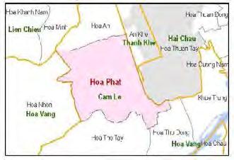 Phường: Hòa Phát Quận: Cẩm Lệ Đặc điểm Năm 5, với kết quả cải cách hành chính, quận Cẩm Lệ được thành lập, cùng năm này phường được tách thành phường là Hòa An và Hòa Phát.