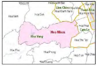 Xã: Hòa Nhơn Huyện: Hòa Vang Đặc điểm Xã Hòa Nhơn nằm ở phía đông huyện Hòa Vang. xã không tăng nhiều từ năm đến 7.