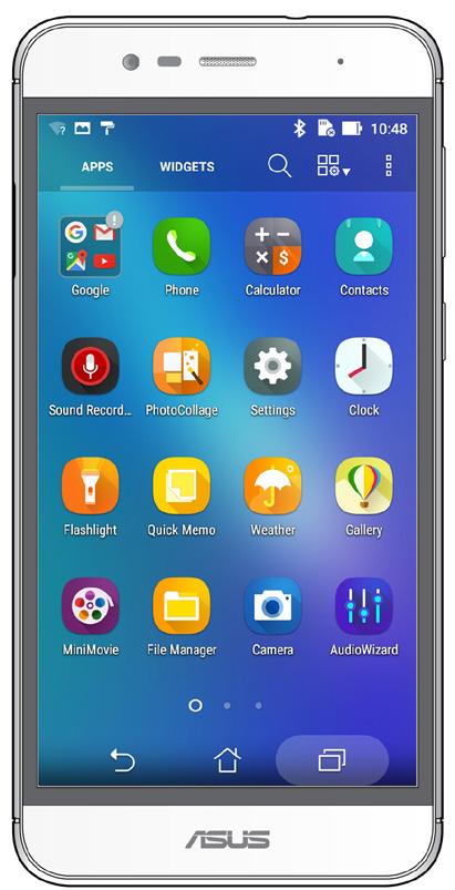 Sử dụng màn hình cảm ứng Dùng những thao tác này trên màn hình cảm ứng để bật các ứng dụng, truy cập một số cài đặt và điều hướng thiết bị ASUS Phone của bạn.
