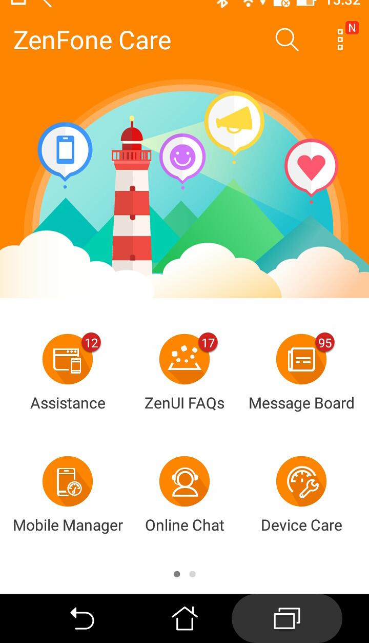 Bảo dưỡng ZenFone Tìm giải đáp từ các FAQ (Câu hỏi thường gặp), tìm hiểu các cập nhật mới qua tin tức hoặc tương tác trực tiếp với người dùng Zen UI khác để tìm và chia sẻ các