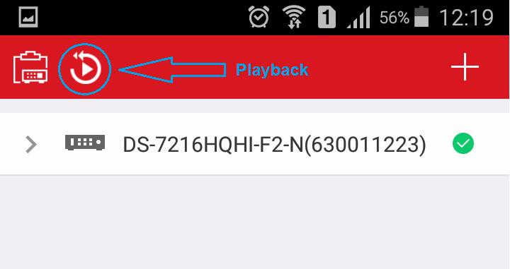 5.2 Playback qua App Mobile (B1) (B2) (B3) (B1): Đăng nhập tài khoản