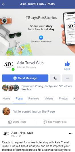 ỨNG DỤNG ATC Bạn có thể tìm thấy ứng dụng ATC ở đâu? Ứng dụng ATC nằm trong ứng dụng Messenger của Facebook. Tất cả những gì bạn cần làm là nhấn Gửi tin nhắn trên www.facebook.com/asiatravelclubvn!