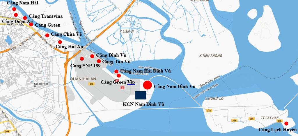 GMD dự kiến hoàn thiện giai đoạn 2 và giai đoạn 3 của cảng Nam Đình Vũ, nâng tổng công suất lên 1.75 triệu TEU.