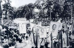 đoàn, vào Thành phố Sài Gòn dự Hôi nghị Hiệp thương chính trị thống nhất Tổ quốc (11-1975). // http://www.chinhphu.