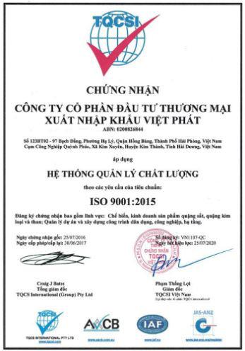 Việt Chứng nhận top 20 nhãn hiệu cạnh tranh Việt