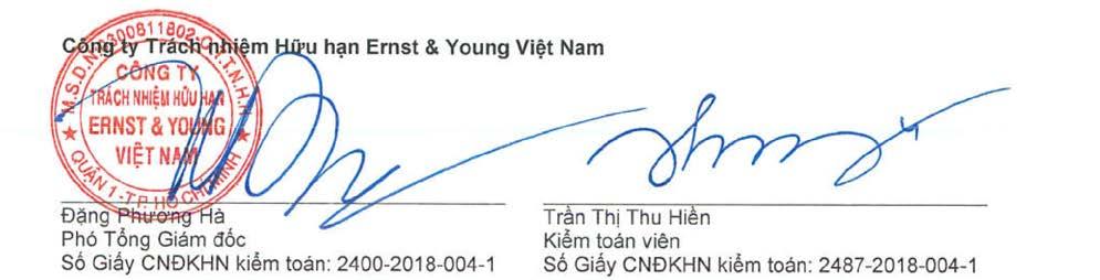 Số tham chiếu: 60755038/20380038-HN BÁO CÁO KIỂM TOÁN ĐỘC LẬP Kính gửi: Các cổ đông Ngân hàng TMCP Việt Nam Thịnh Vượng Chúng tôi đã kiểm toán báo cáo tài chính hợp nhất kèm theo của Ngân hàng Thương
