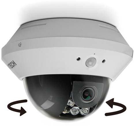 761Z Hướng dẫn sử dụng Camera IR Dome Hình ảnh sản phẩm hiển thị ở trên có thể khác so với sản phẩm thực tế. Vui lòng sử dụng camera này với DVR hỗ trợ ghi hình HD.