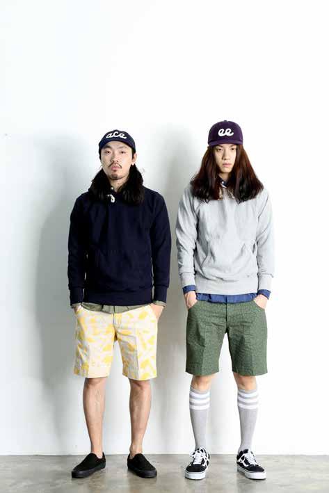 30. MIDWEIGHT TWILLTERRY PULL OVER HOODIE_NAVY GARDENER L/S SHIRT_OLIVE N.I.G 5/L PANTS_ BEIGE ace CAP 29-1.