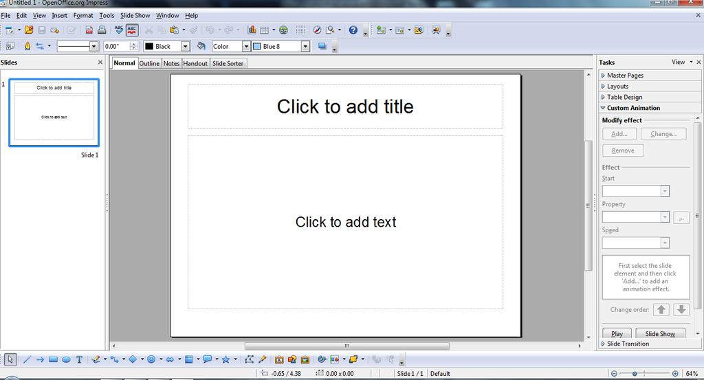 22 4.Hướng dẫn sử dụng slide trong OpenOffice 4 4.
