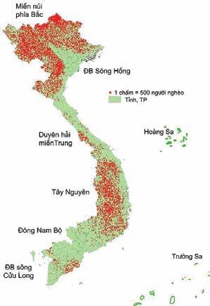 56 Báo cáo nghèo đa chiều ở Việt Nam Về các yếu tố khác có đóng góp lớn nhất tạo ra chênh lệch chi tiêu giữa các nhóm dân tộc, quy mô hộ gia đình và trình độ giáo dục có cùng tỷ lệ 12 phần trăm đóng