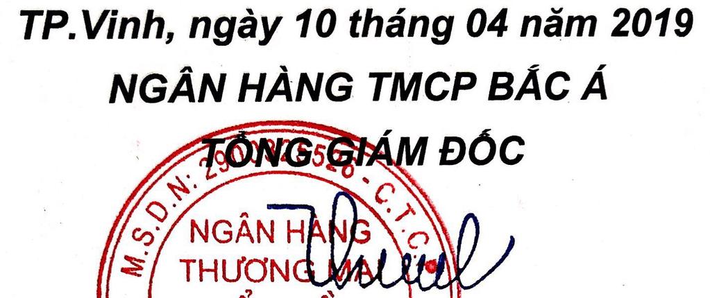 NGÂN HÀNG TMCP BẮC Á Trên đây là toàn văn Báo cáo Thường niên năm 2018 của Ngân hàng