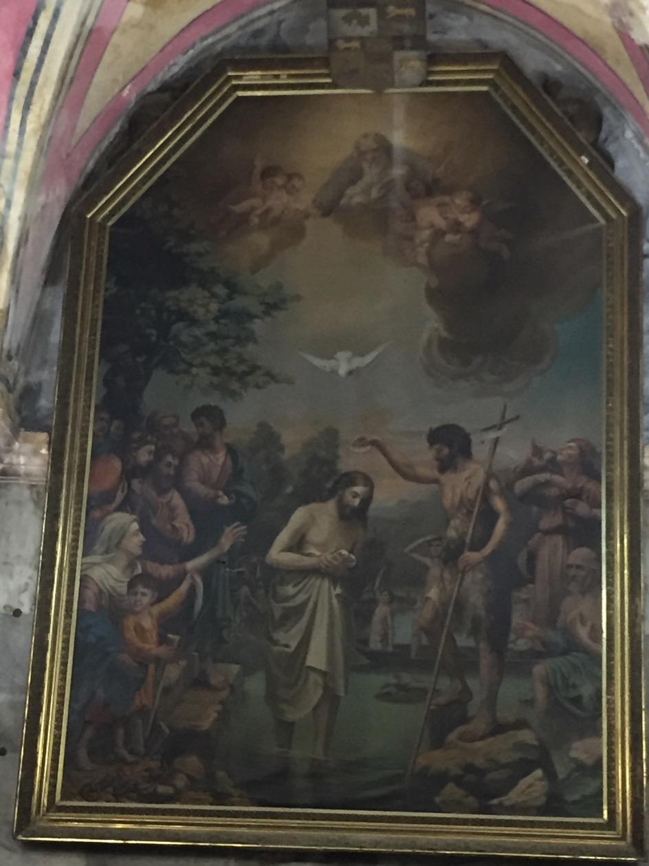 Bức tranh diễn tả cảnh Chúa Giêsu chịu
