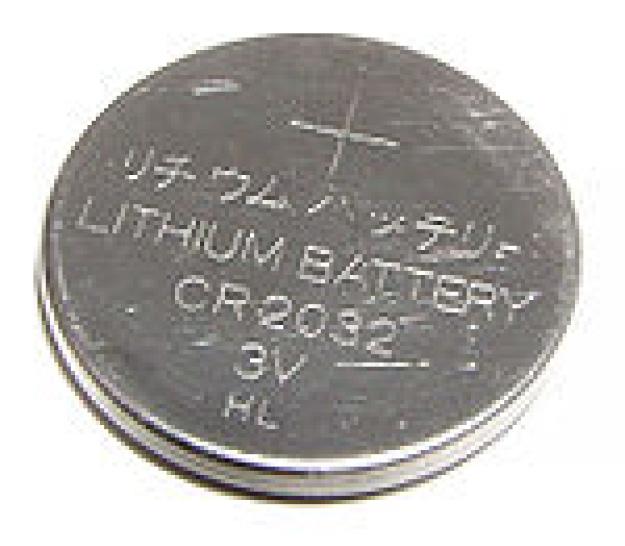 Pin dạng đồng xu Pin dạng đồng xu cấp nguồn cho con chip theo công nghệ Complementary Metal-Oxide Semiconductor (CMOS) khi máy tính đã tắt.