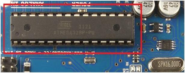 a. Vi điều khiển & bộ nhớ Arduino UNO có thể sử dụng 3 vi điều khiển họ 8bit AVR là ATmega8, ATmega168, ATmega328.