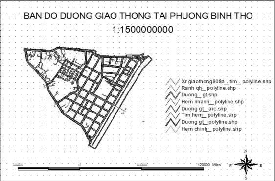 Ứng dụng GIS hỗ trợ công tác quản lý chất thải sinh hoạt trên địa bàn phường Bình Thọ như: vị trí của các cơ quan, nhà hàng, quán ăn