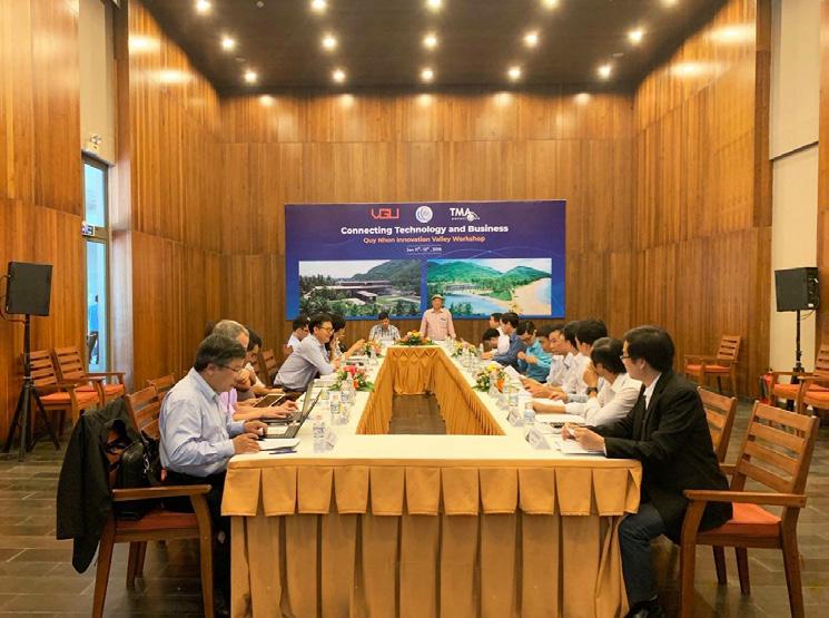 4 Nhịp sống TMA Nhịp sống TMA 5 TMA và đại học Việt Đức, đại học Quy Nhơn tổ chức R&D workshop Ngày 11, 12 tháng 1 vừa qua, tại Trung tâm quốc tế về Khoa học và Giáo dục liên
