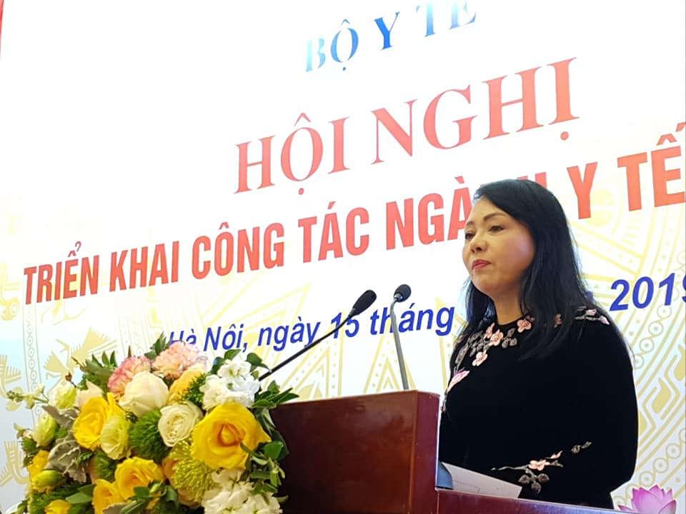 Bộ Y tế cũng cơ bản giải quyết tình trạng chồng chéo chức năng, nhiệm vụ và giảm được 35 phòng trong các vụ, cục (từ 94 xuống còn 59 phòng). Bộ trưởng Bộ Y tế Nguyễn Thị Kim Tiến.