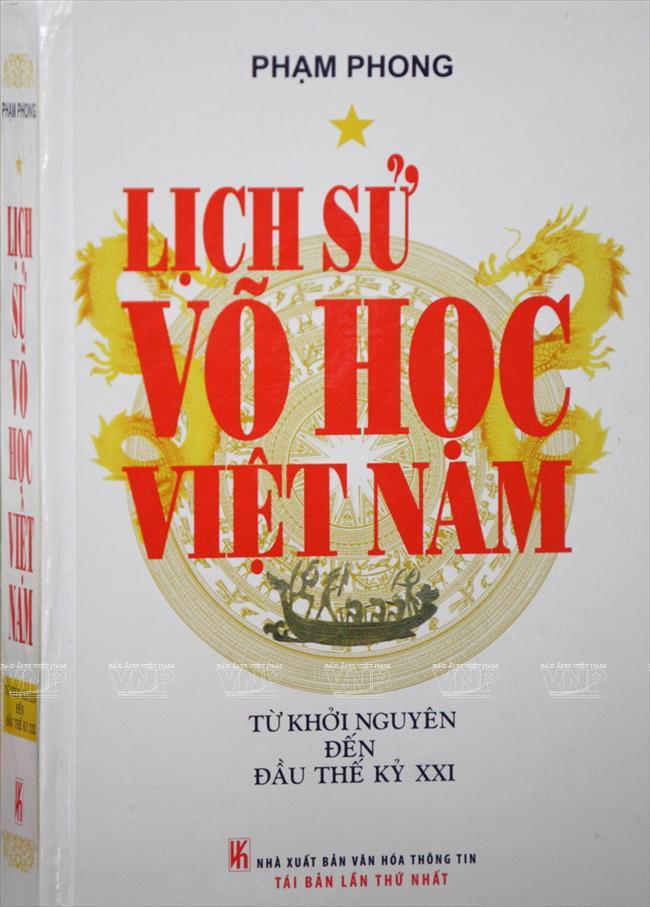Cuốn sách Lịch sử võ học Việt Nam xuất