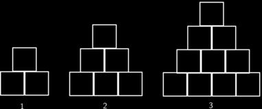2 ô, hàng thứ ba có 3 ô, ) a) Hỏi đến hình thứ mấy thì hàng dưới cùng có 7 ô vuông và hình đó xếp được tất cả bao nhiêu ô?