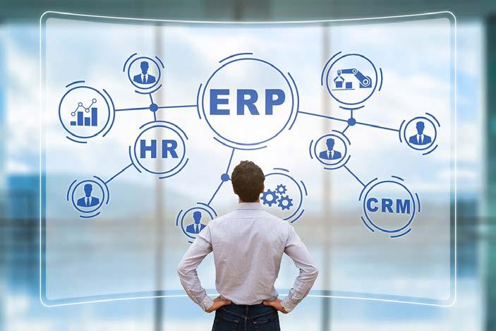 HỆ THỐNG SAP-ERP SAP-ERP là phần mềm lập kế hoạch nguồn lực doanh nghiệp như một công cụ để tự động hóa một phần hoặc toàn bộ quá trình sản xuất, từ việc chuẩn bị nguyên liệu đến thành phẩm, quản lý
