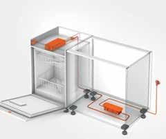 cho tủ lạnh âm, kích thước < 1780 mm SERVO-DRIVE flex drive unit for refrigerators,