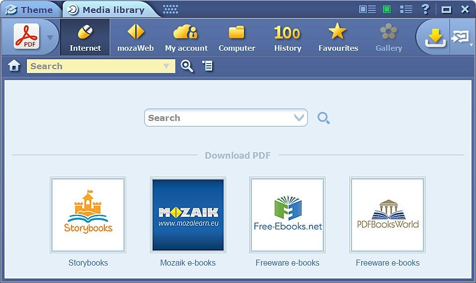Nhập file PDF và PPT 0 Tính năng nhập PDF và PPT Bộ phần mềm mozabook cho phép bạn nhập tệp PDF và PPT.