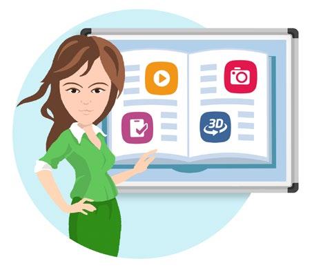 Học sinh có thể kết nối với máy tính của giáo viên mà không cần kết nối Internet hoạt động thông qua mạng không dây.