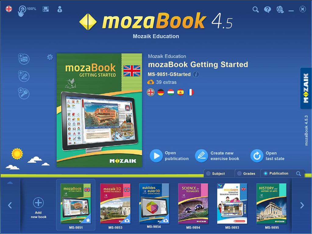 Bắt đầu sử dụng mozabook Đăng nhập Chọn ngôn ngữ bạn muốn sử dụng trong mozabook và thay đổi hệ số thu phóng để vừa với màn hình trên thiết bị của bạn nếu cần.