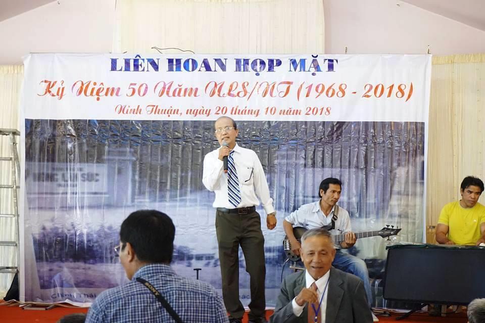 Đúng 10g khai mạc Anh Nguyễn văn Can phát biểu